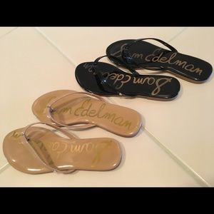 LIKE NEW Sam Edelman flip flops. Size 7.5